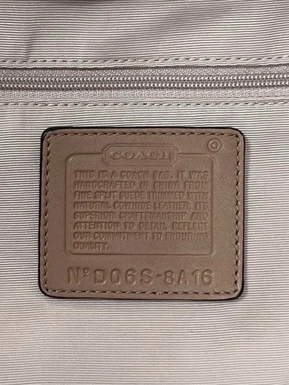 Vintage Y2K Coach Tan Suede Leather Soho Hobo Bag
